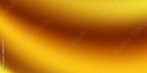 Luxury gold foil texture with glossy metallic surface - shimmering yellow waves, reflective wrinkles and elegant light patterns for premium packaging design, luxury branding or festive decoration.