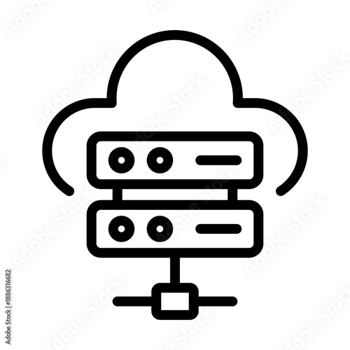 Image Hosting Vector Icon