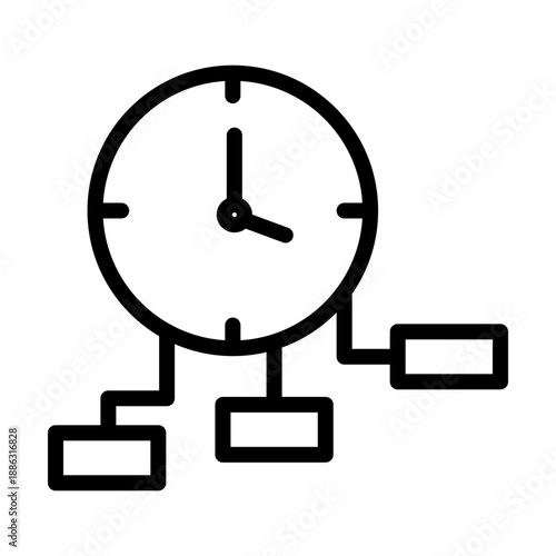Uptime Guarantee Vector Icon