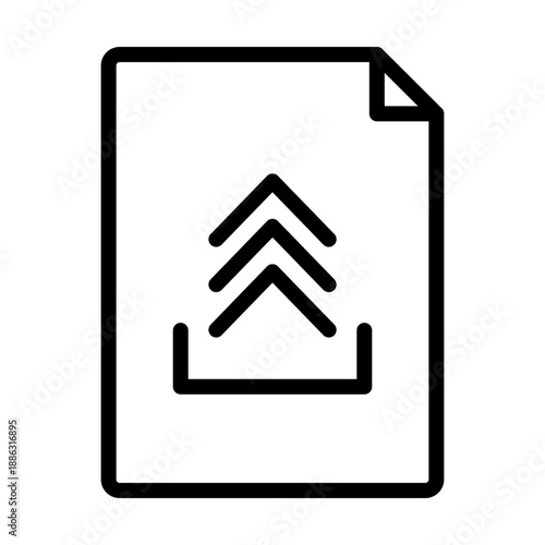 Upload Vector Icon