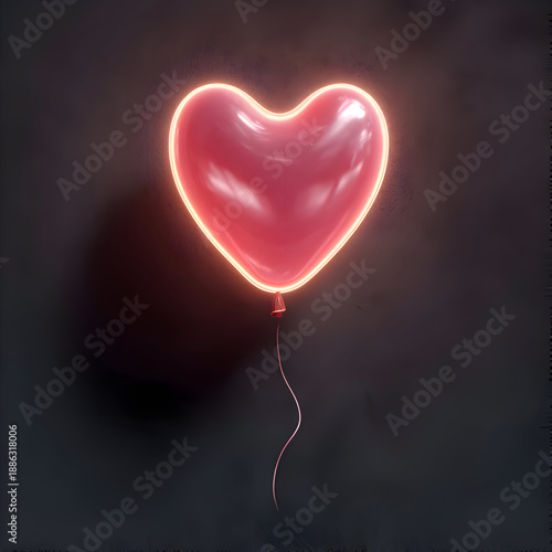 heart shaped balloons