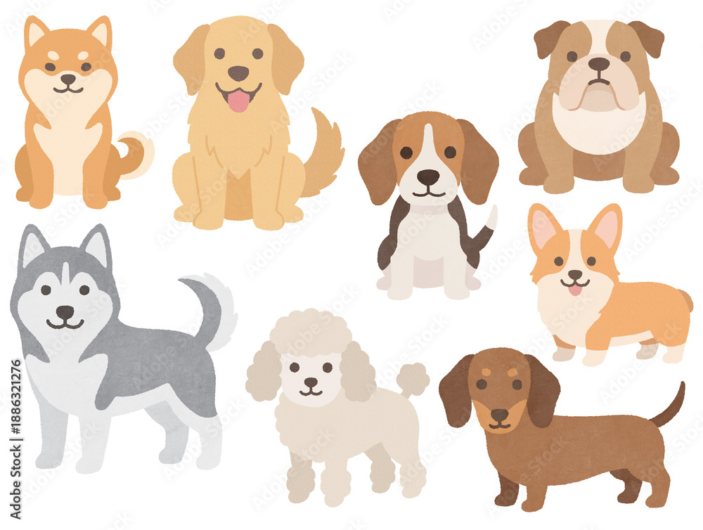 Obraz premium 견종