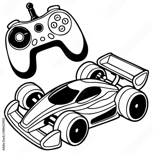 Remote Control Toy Vehicle.