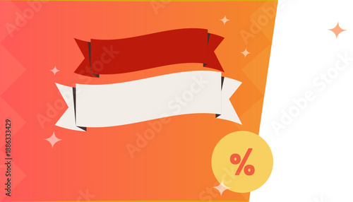 Flash sale web banner illustration vector. Flash sale promo banner with discount offer. Flash sale banner background. Flash sale special offer banner for social media post. Flash sale event, big sale 
