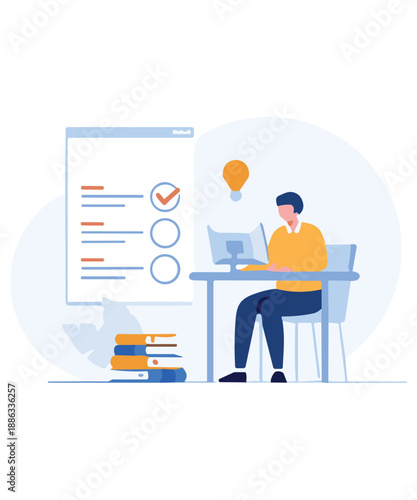 Efficient Task Vector Illustration