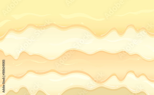 下までとろけるカラフルなホワイトチョコレート_横