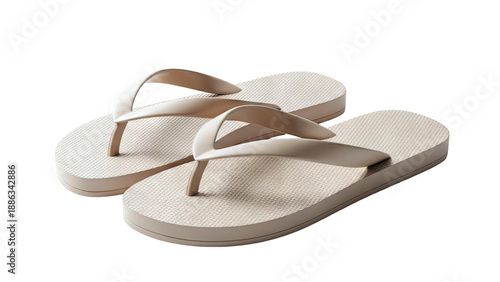 Beige Flip-Flops