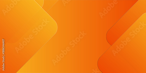 Abstract orange and yellow geometric background. Modern concept for graphic design, background, web design, poster, banner, book, slideshow. Vector illustration