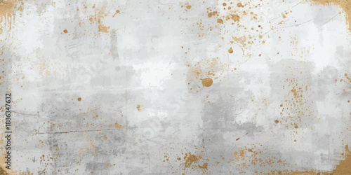 close up retro plain white color cement wall background texture.White and golden messy wall stucco texture background .concrete wall for interiors or outdoor exposed surface polished.