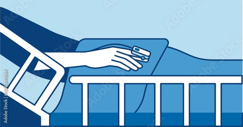 Businesswoman hand using computer mouse on digital tablet for work and technology concept