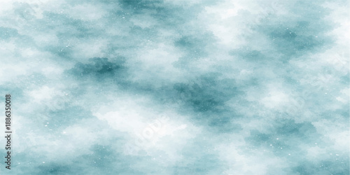 A beautiful clear blue sky background with white clouds creates a bright nature cloudscape and summer atmosphere for a peaceful day outdoors