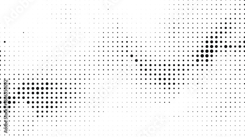 Halftone pattern with gradient effect on variation two