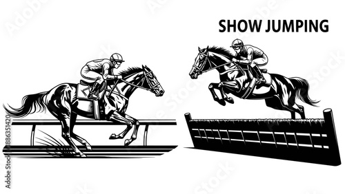 Show Jumping Horse Race Athletic Competition