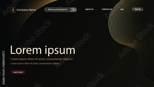 Elegant Modern Website Design