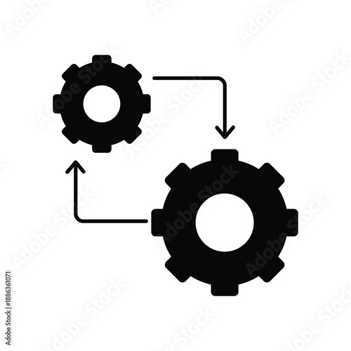 Shift  icon with white background vector stock illustration