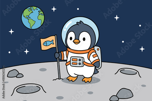 cute animal illustration vector