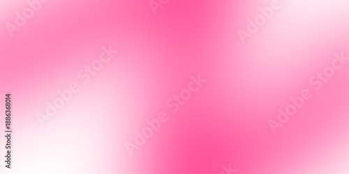 Elegant Hot Pink and White Smooth Horizontal Gradient Vector Background