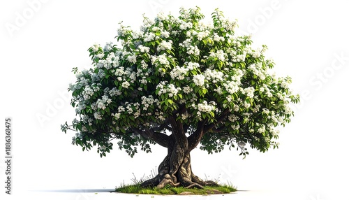 Blooming Tree of Life - A Symbol of Growth and Renewal.