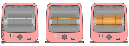 電気ストーブセット