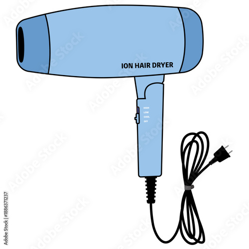 一般的なヘアドライヤー