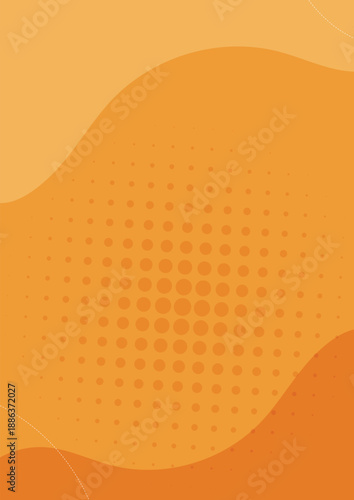 cool abstract orange background