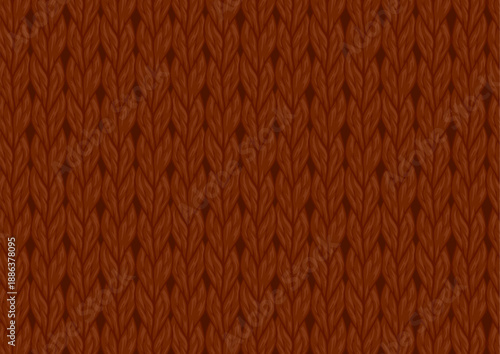 茶色い編み物（4階調）