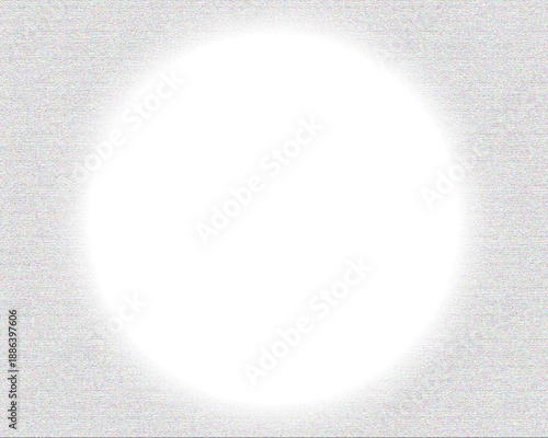 white round frame