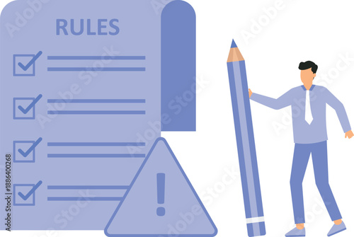 Rules and regulations and policy and guidelines for employees to follow, legel team corporate compliance or laws, Finish writing rules and regulations document.
