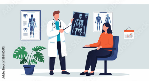 Vector illustration of a stressed male driver stuck in a severe city traffic jam during rush hour, highlighting urban commute stress