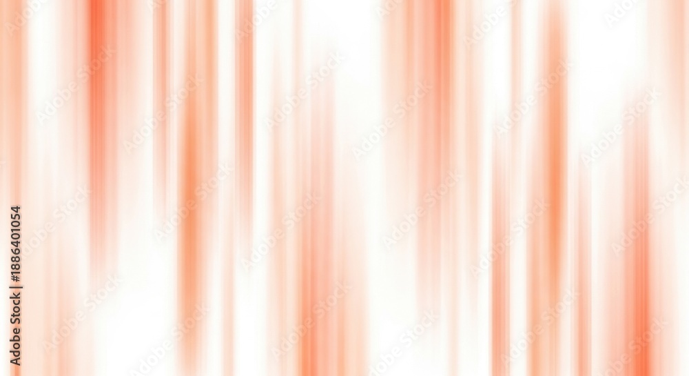 Fototapeta premium Abstract peach and white vertical lines create a soft background.