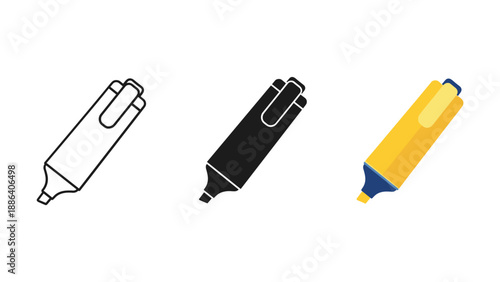 Set of Toner Cartridges for Printers