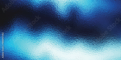 An ethereal abstract background with a frosted glass texture displaying a luminous swirl of bright white deep blue and soft purple
