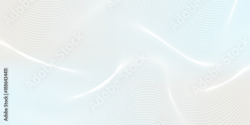 Premium background design with white line pattern (texture) in luxury pastel colour. Abstract horizontal vector template.