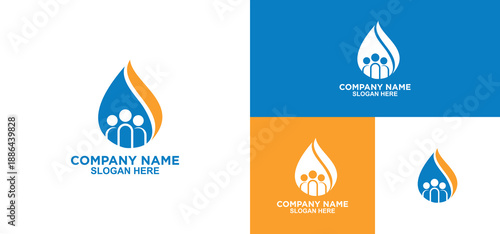 Community Water Drop Logo