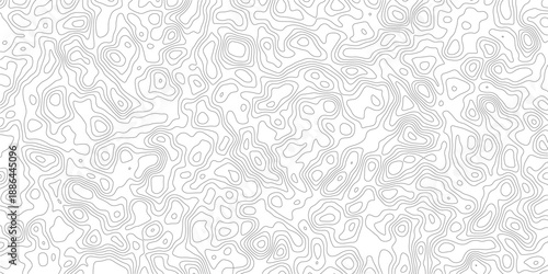 Abstract Topographic Contour Lines Background