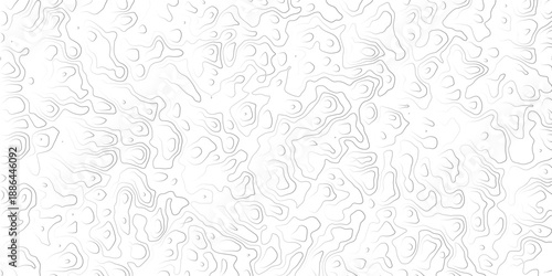 Subtle Wavy Contours Abstract Background