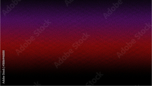 Gradient Sky Transitioning from Purple to Red at Dusk Viewed from a Distance