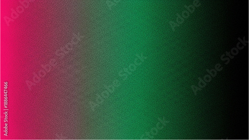 Gradient transitioning from pink to green to black in a smooth ombre pattern design