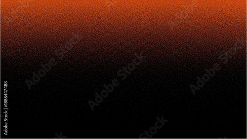 Gradient transitioning from orange to black in a smooth ombre effect