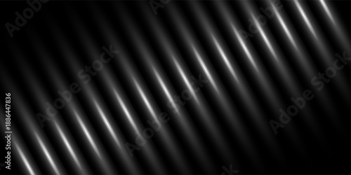 Digital graphic of an abstract black background with diagonal stripes or lines