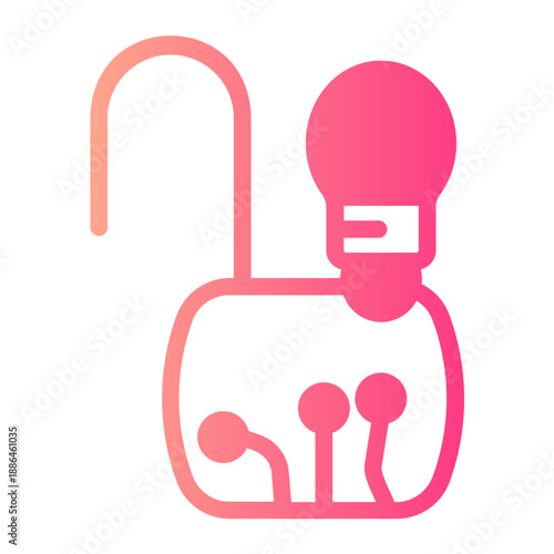 intellectual property gradient icon