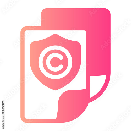 protected gradient icon