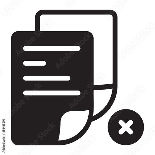 plagiarism glyph icon