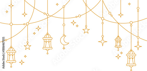 Islamic Ramadhan lantern decoration