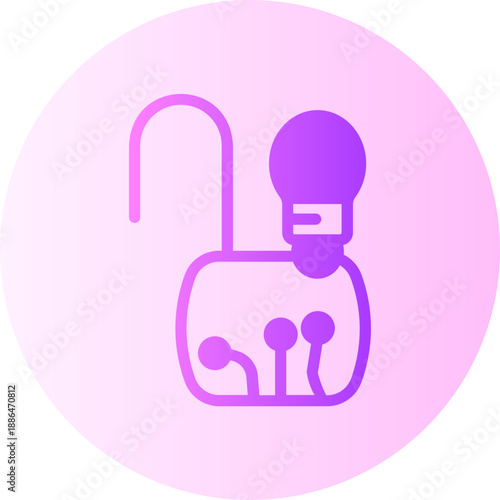 intellectual property gradient icon