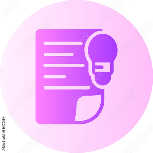 patent gradient icon