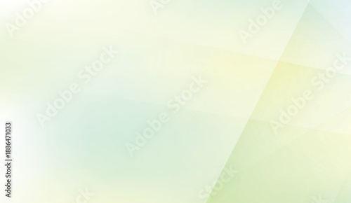 Abstract soft pale green yellow blue background with subtle geometric lines for modern design