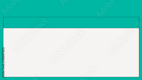 Rectangle green frame clipart vector