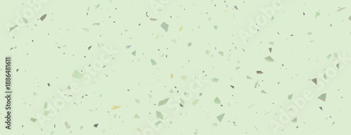 Terrazzo mint green background, speckled texture background. The background is mint green with scattered stone-like patterns. Minimal terrazzo pattern, speckled texture background vector