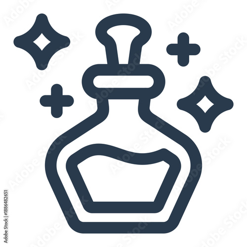 Magic Potion alchemy elixir bottle icon
